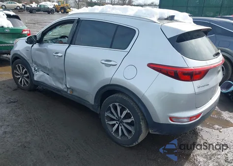 2017 Kia Sportage Ex z USA, uszkodzony, nr VIN KNDPNCAC8H7182463